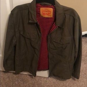 Levi Strauss Green canvas jacket